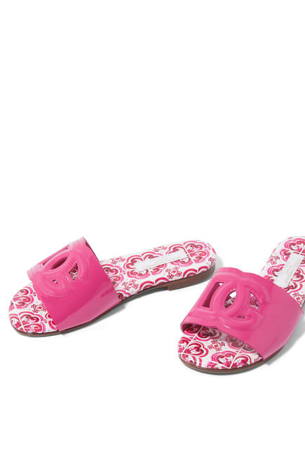 حذاء خفيف للأطفال جلد بشعار الماركة